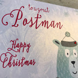 WC Postman Christmas Card