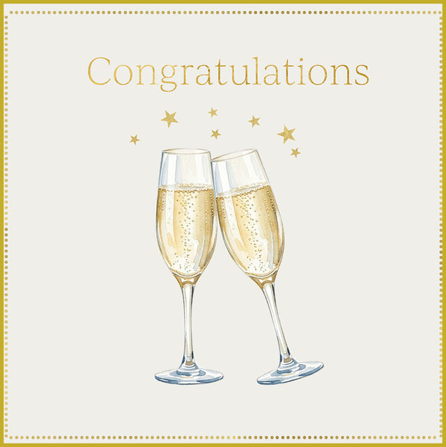Congratulations Card - Glasses