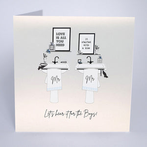 Five Dollar Shake Mr & Mr Wedding Card