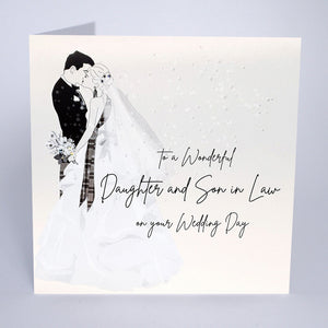 Five Dollar Shake Daughter & Son-in-Law Wedding Card