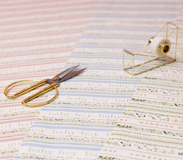 Wildflower Wedding Gift Wrap