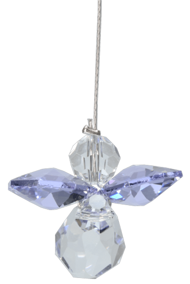 Light Amethyst Crystal Guardian Angel