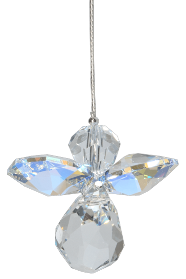 Aurora Borealis Crystal Guardian Angel