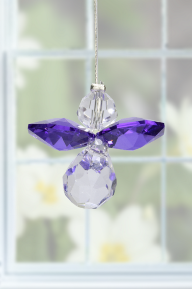 Amethyst Crystal Guardian Angel