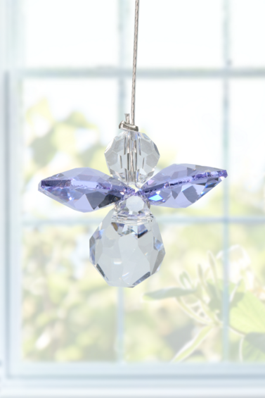 Light Amethyst Crystal Guardian Angel