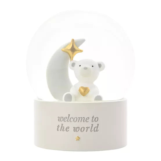 'Welcome To The World' Water Globe