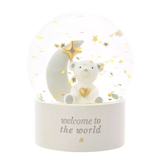 'Welcome To The World' Water Globe