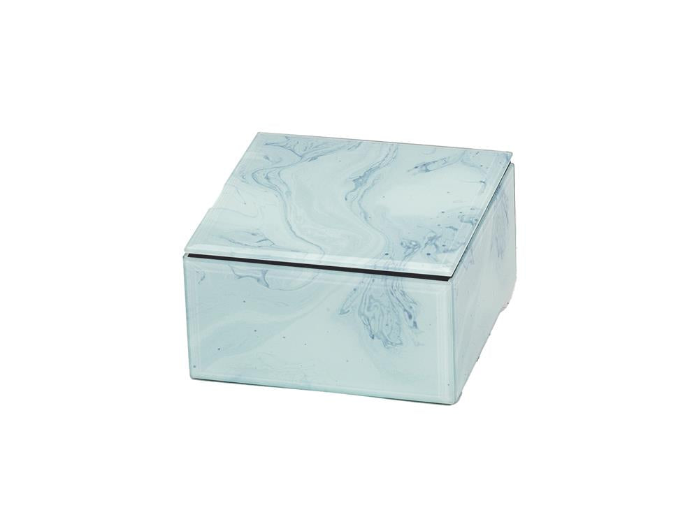 White Marble Trinket Box - Small