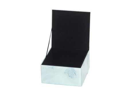 White Marble Trinket Box - Small