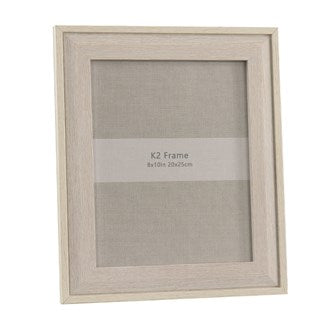 Neutral Wooden 8" x 10" Photo Frame