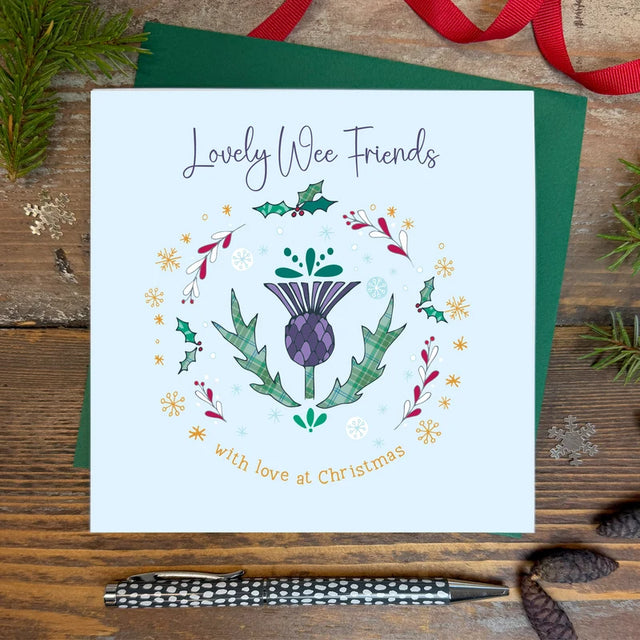 Lovely Wee Friends Christmas Card