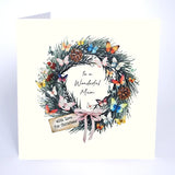 To A Wonderful Mum Christmas Card