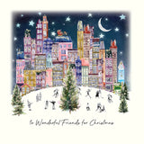 To Wonderful Friends for Christmas Card