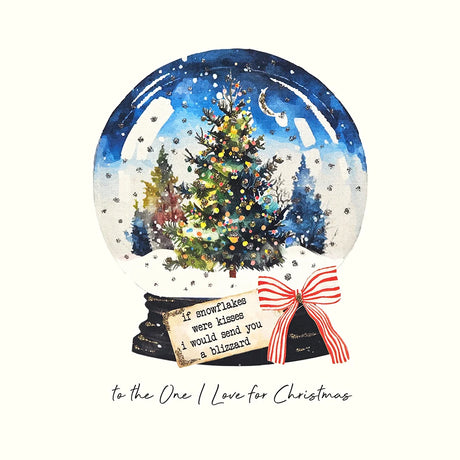 To the One I Love for Christmas Card