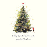 To My Wonderful Man With Love for Christmas Card