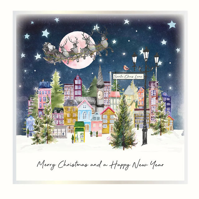 Merry Christmas and a Happy New Year Card