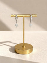 Star Earrings - Silver