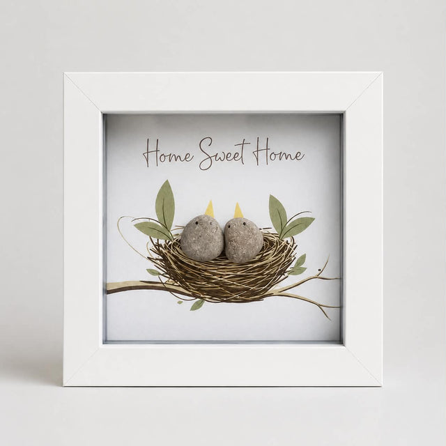 Mini Pebble Picture - Home Sweet Home