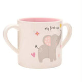Baby Two Handle Mug - Pink