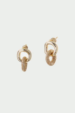 Tutti Bind Earrings - Gold