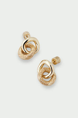 Tutti Bind Earrings - Gold