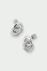 Tutti Bind Earrings - Silver