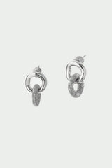 Tutti Bind Earrings - Silver