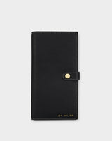 Katie Loxton Sentiment Travel Wallet - Jet. Set. Go - Black