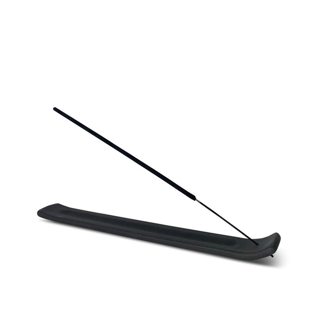 Ceramic Incense Holder - Black