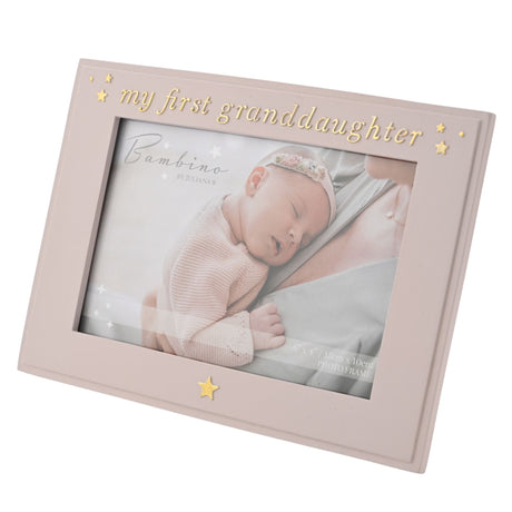 My First Granddaughter  6' x 4' Photo Frame