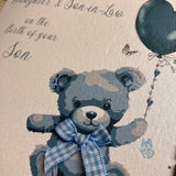WC Daughter & SIL Birth Of Your Son Card