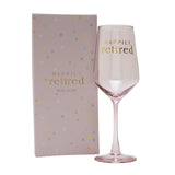 Confetti Wine Glass - Retired