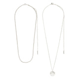Pilgrim Declan 2-in-1 Necklace - Silver