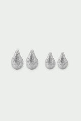 Tutti Dome Earrings Small - Silver