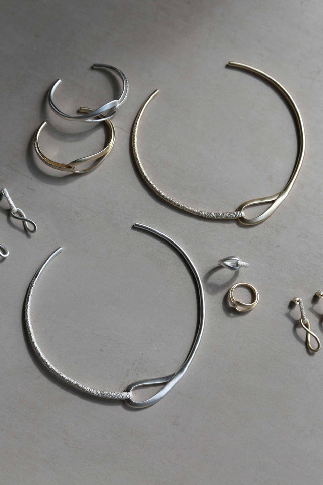 Tutti Echo Bangle - Silver