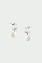 Tutti Freshwater Pearl Earrings - Silver