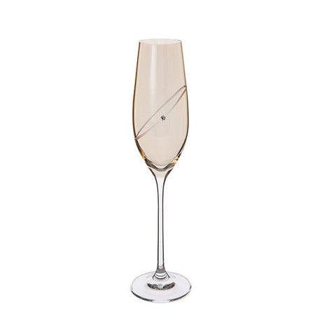 Dartington Celebrate Gold Flutes -  Set Of 2