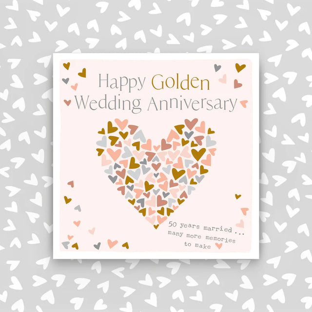 Golden Wedding Anniversary Card