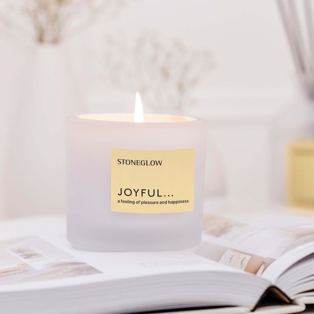 Affirmations - Joyful - Scented Candle Tumbler