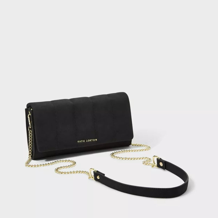 Katie Loxton Kayla Quilted Cross-Body Bag Black