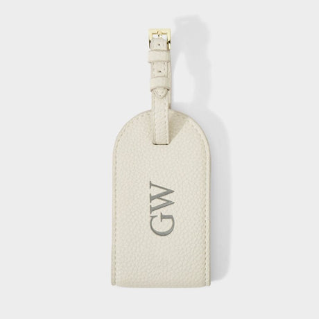 Katie Loxton Luggage Tag White