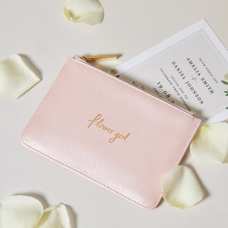 Katie Loxton Mini Perfect Pouch - Flower Girl Pink