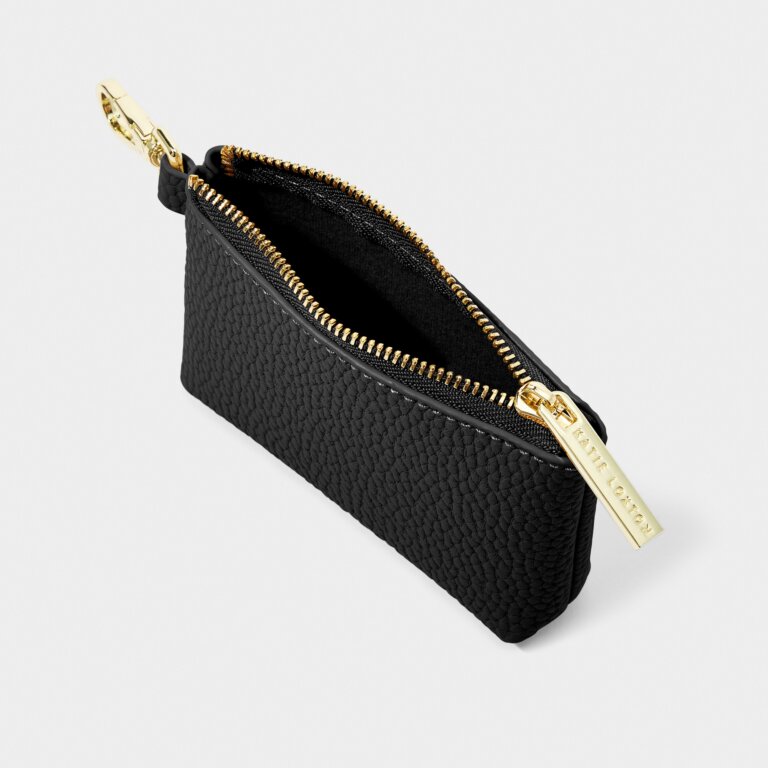 Katie Loxton Evie Clip-On Coin Purse - Black