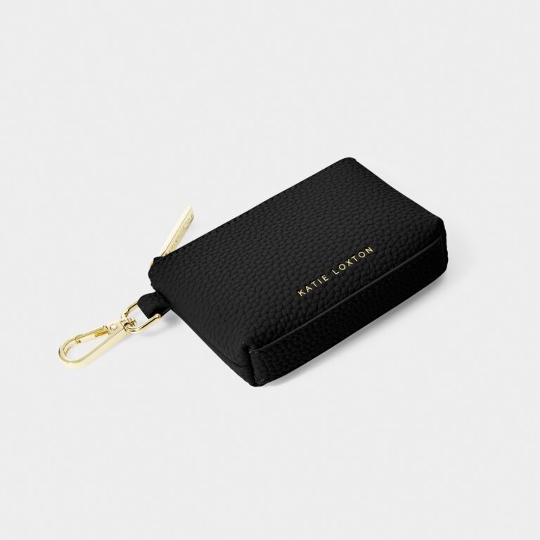 Katie Loxton Evie Clip-On Coin Purse - Black