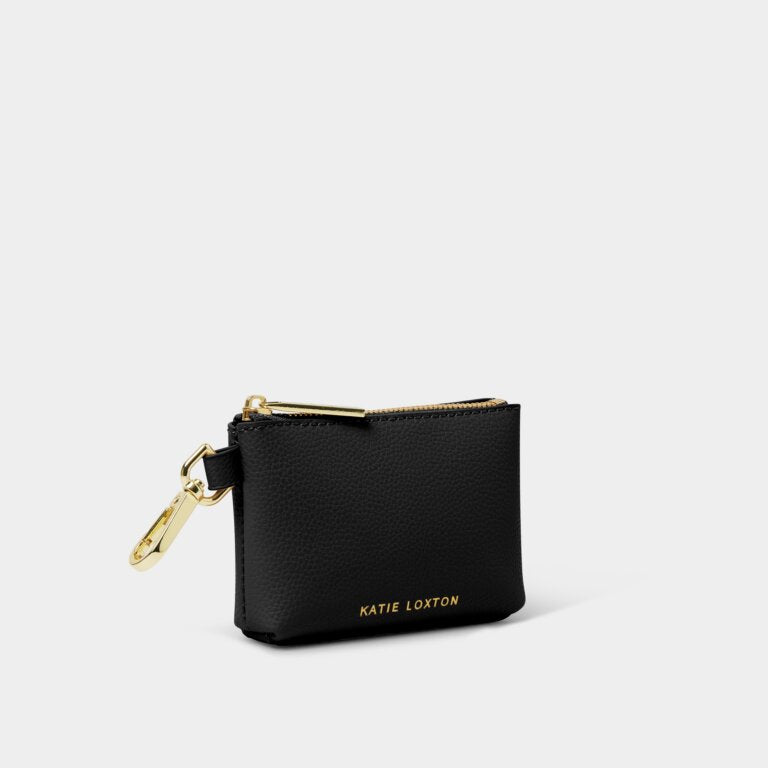 Katie Loxton Evie Clip-On Coin Purse - Black