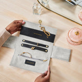 Katie Loxton Pebble Jewellery Roller Black