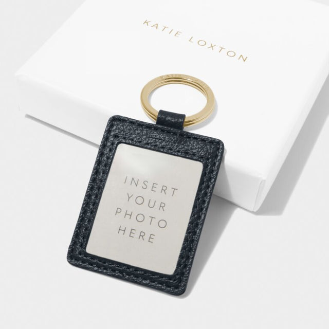 Katie Loxton Family Boxed Keyring - Navy