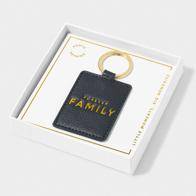 Katie Loxton Family Boxed Keyring - Navy