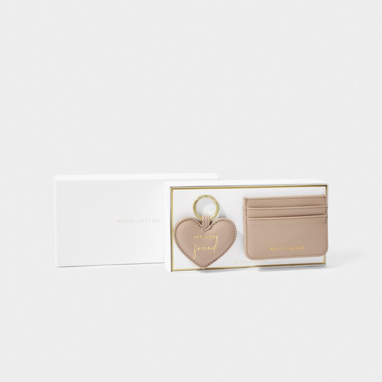 Katie Loxton Keyring And Card Holder Set Friend