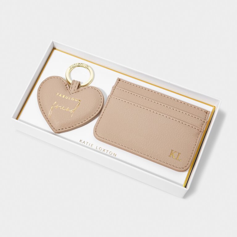 Katie Loxton Keyring And Card Holder Set Friend